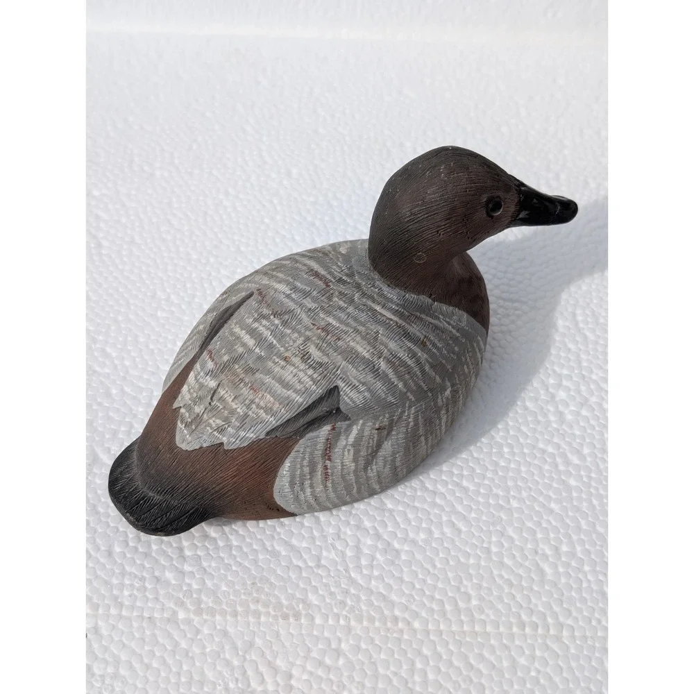 Vintage Decorative Duck Decoy Figurine Hand Painted